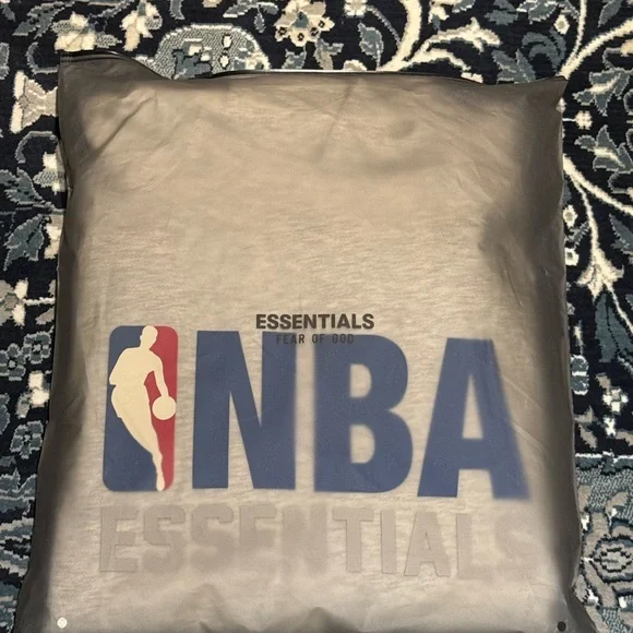 Essential Fear Of God Light Heather NBA Hoodie (XS) - Picture 4 of 12